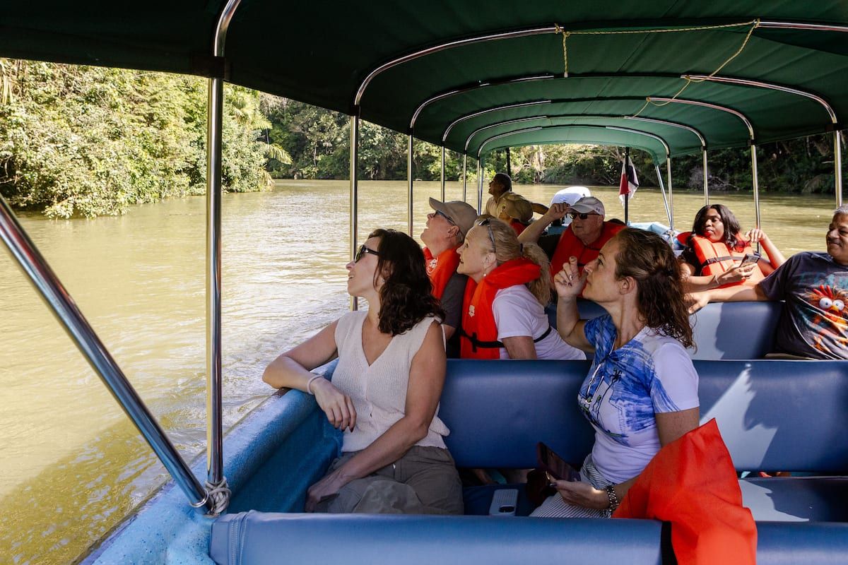 Panama Canal Monkey Island Boat Tour